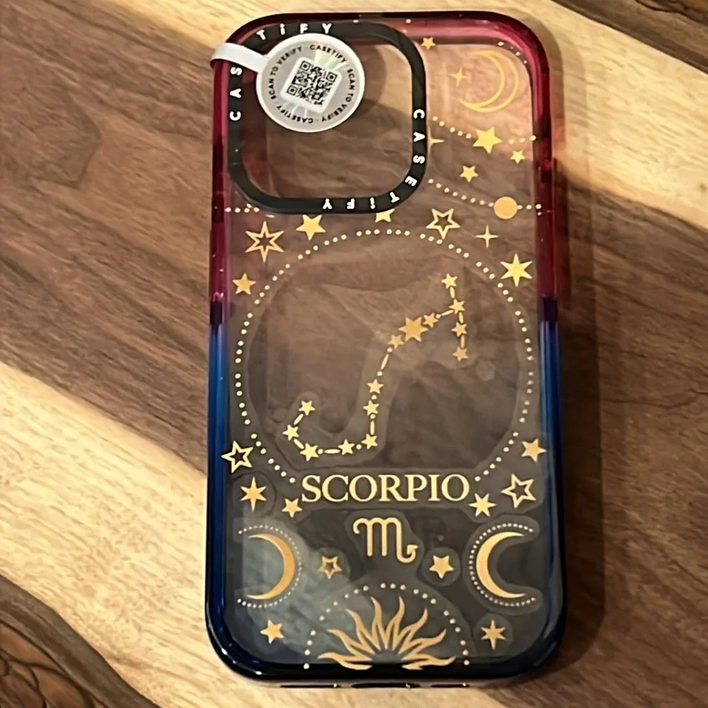 CASETIFY iPhone 15 Pro MagSafe Compatible Scorpio Case